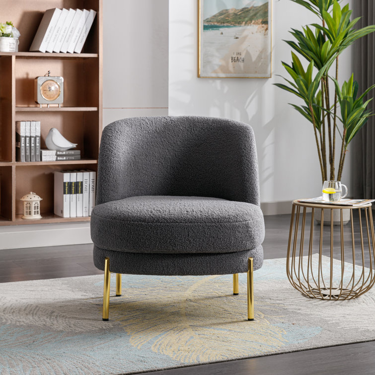 Mercer41 Khem Upholstered Barrel Chair Wayfair